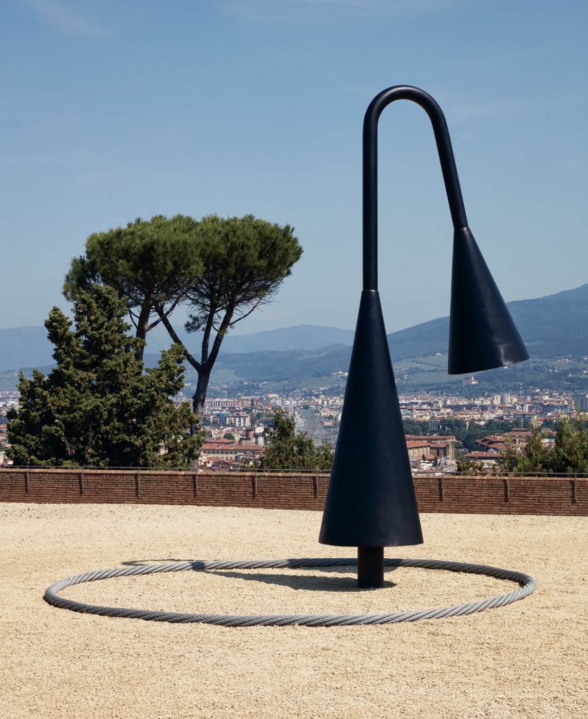Agôgo, Agôgo (qui intitolato L'uomo che ode), in “Ytalia. Energia Pensiero Bellezza”, Forte di Belvedere, Firenze, 2017, Photo © Agostino Osio